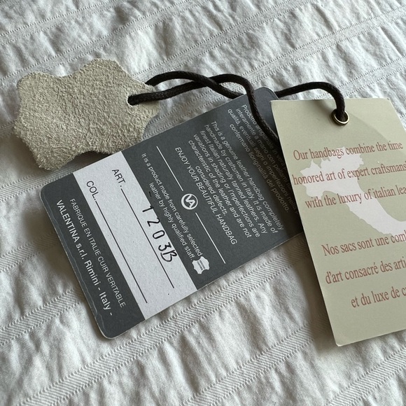 Genuine Leather Valentina Shoulder Cross-Body Bag - Pink and Tan - Picture 15 of 15